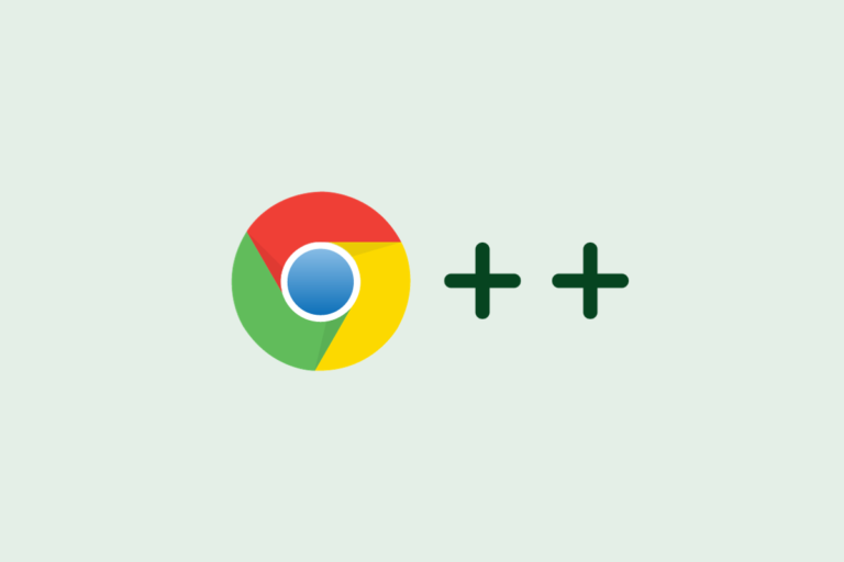 An illustration with the chrome browser logo and two addition symbols