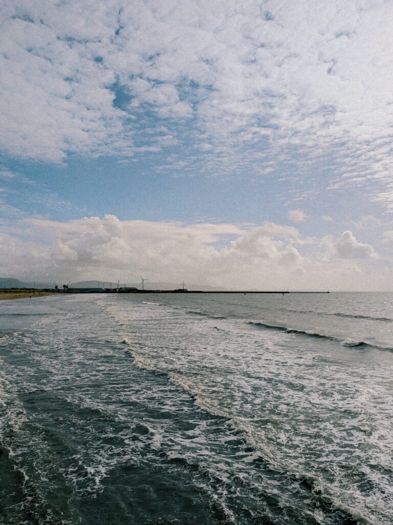 Swansea City sea side